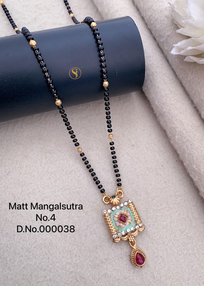 4 MH Daily Wear Matte Mangalsutra Manufacturers
